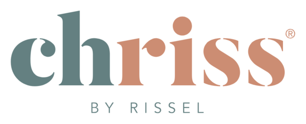 Logo von Chriss By Rissel: der Schriftzug chriss in weicher Serifenschrift